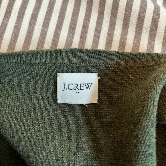 green J.CREW cardigan - Picture 5 of 8